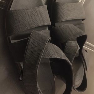 Dr Scholls sandals- black